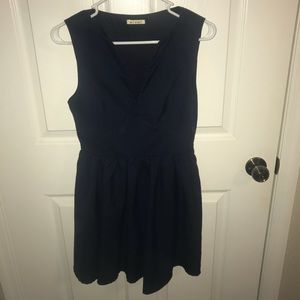 Navy mini dress
